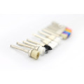 Screw Style Flat blanc nylon Dental jetable Prophy Brush